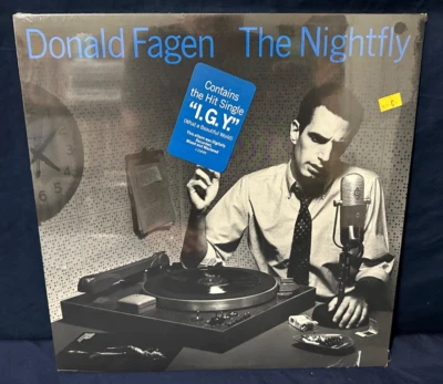 🔥 DONALD FAGEN "The Nightfly" 1st US Press w/Hype STILL SEALED/Unopened MINT - Image 1 of 2