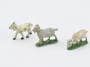 QUIRALU Lot de 3 chèvre métal ancien - Imagen 1 de 9