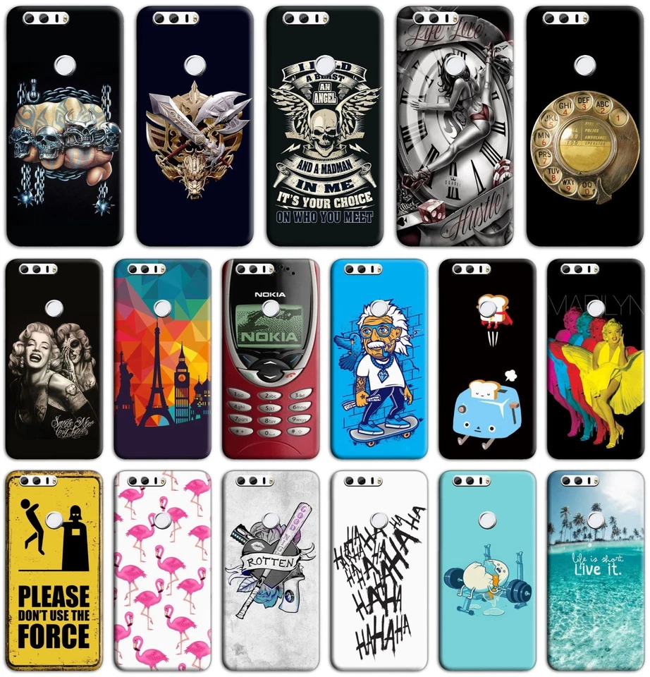 CUSTODIA COVER MORBIDA IN TPU SILICONE PER HUAWEI HONOR 9 LITE FANTASIA X - Immagine 1 di 1