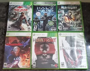 (6) Microsoft Xbox 360 Game Lot #2 - Picture 1 of 3