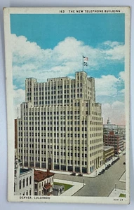 Postal Nuevo Edificio Telefónico Denver Colorado Edificio Más Alto CO H436 - Imagen 1 de 2