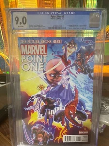 Point One #1 CGC 9.0 Primera aplicación de Sam Alexander (NOVA) ¡ENORME LLAVE FUTURA MCU! - Imagen 1 de 1