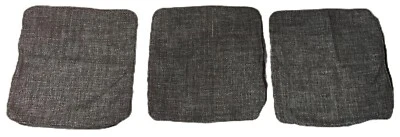 LEER ¿Muebles Ashley? Juego de 3 fundas de almohada de tela gris 21x21 Foto 1 de 4