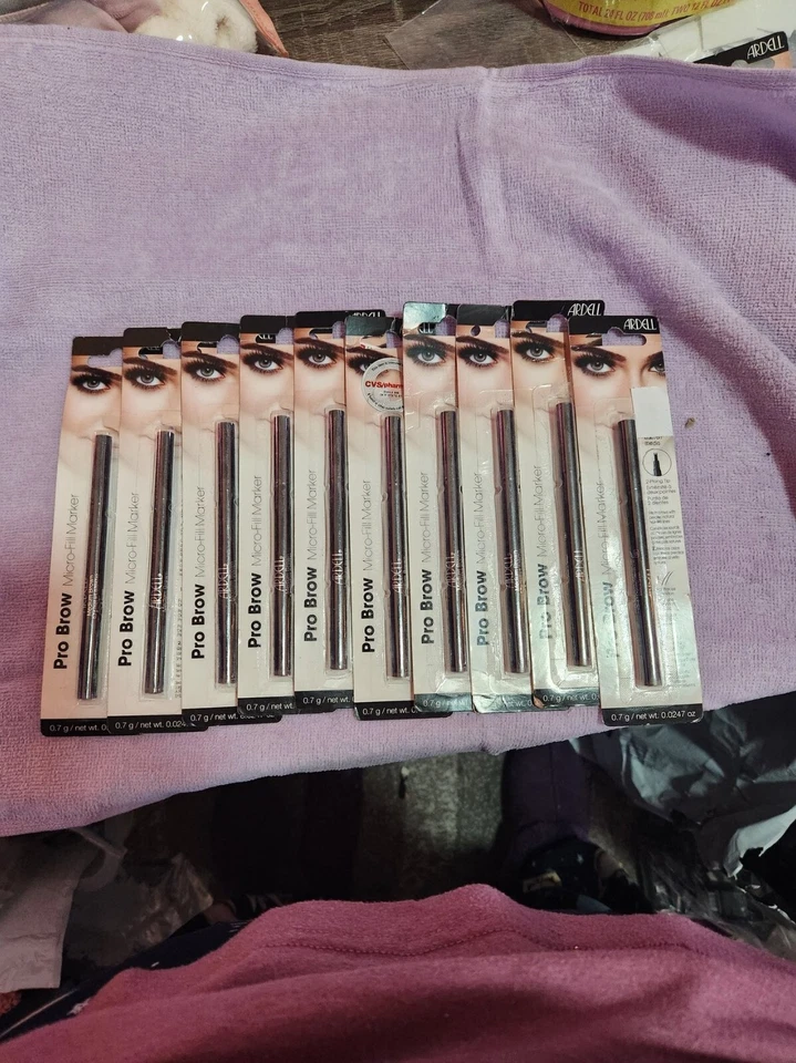 LOT OF (10)  Ardell Pro Brow Micro-Fill Marker Dark Brown - Image 1 of 1