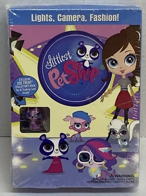 DVD-TOY-CARD Littlest Pet Shop Lights Camera Fashion! Zoe Trent Collector’s Pack - Image 1 of 4