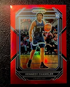 2022-23 Panini Prizm - Red Prizm #235 Kennedy Chandler /299 (RC) - Picture 1 of 2
