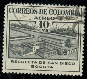 Colombia - 1954 - Local Motives - 10¢ - #2196 - Picture 1 of 1
