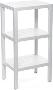 Tatay Estantería Lombock rectangular 3 alturas Blanco - Imagen 1 de 1