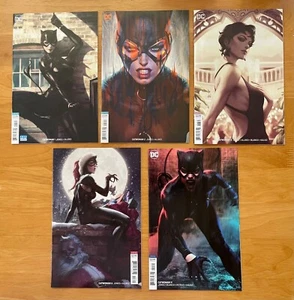 Catwoman #1, 2, 3, 6 & 11 2018 DC Artgerm Lau Variants | 5 Book lot | NM - Picture 1 of 1