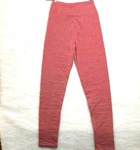 LuLaRoe leggings kids Tween (sz kid 10- ladies 2) heathered brick red NEW - Picture 1 of 4