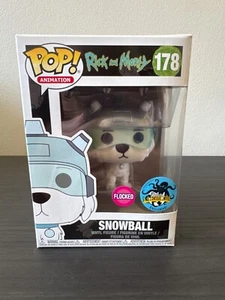 Funko POP! Rick and Morty Vinyl Figur - Snowball (beflockt) #178 *2017 LACC Excl* - Bild 1 von 2