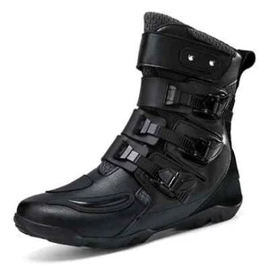 Comfortable Leather Protective Boot Men Anti-slip Wear-resistant Waterproof Shoe - Picture 1 of 30