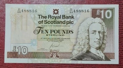 2007 SCOTLAND £10 Pounds UNC {P-353b} 'Royal Bank of Scotland plc' - Image 1 of 4