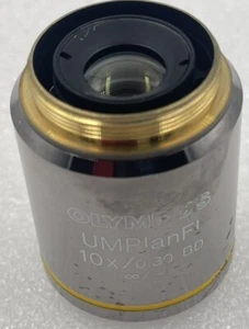 Olympus UMPlanFl 10x/0.30 BD Microscope Objective - Picture 1 of 6