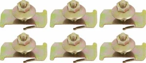 OER Paint Divider Molding Clip Set 1955-1957 Bel Air 150 210 Nomad Sedan & Wagon - Picture 1 of 3