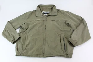 Columbia Men's Full Zip Jacket Olive Size XL - Picture 1 of 8