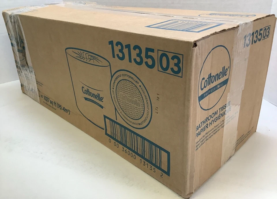 Cottonelle (13135) Professional 2-Ply Toilet Tissue Paper Rolls, White, 20 Ct