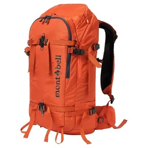 mont-bell Fall Line Pack 33 Rucksack Backpack Orange Skifahren Snowboarden Neu - Bild 1 von 19