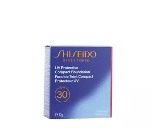 SHISEIDO UV PROTECTIVE COMPACT FOUNDATION DARK BEIGE SPF30 12g - FREE SHIPPING - Picture 1 of 4