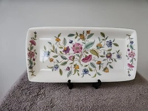 MINTON Haddon Hall Fine English Bone China Rectangular Sandwich Tray - Picture 1 of 3