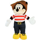 Disney 20" Mickey Mouse Pirate Caribbean Greeter Halloween Decor Plush Doll