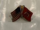 USA Shriners International Friendship Flag Lapel Hat Pin