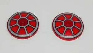 LEGO Star Wars : 2x Disque 4 x 4 TIE Fighter - Réf 3960pb042 - Set 75194 - Imagen 1 de 1