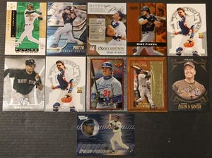 MIKE PIAZZA - HOF LOT of 11 Different w/ Parallels Inserts & Premiums See Pix 15 - Picture 1 of 23