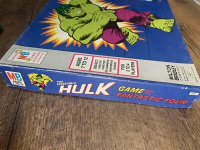 VTG 1978 The Incredible Hulk Game With The Fantastic Four board game  NEW!! - Image 1 of 4