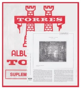 Hojas Torres Monarquía España 1983/88 sin montar - Imagen 1 de 1