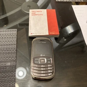 Verizon LG Octane (LG-VN530) QWERTY Flip Cell Phone Keyboard Wireless BlacK - Picture 1 of 10