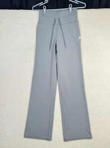 Vuori Hose Damen XS passt 24x31 grau hoher Bund weites Bein Komfort Kordelzug - Bild 1 von 20
