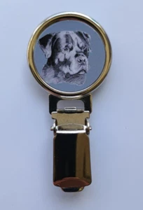 Rottweiler Dog Show Ring Number Clip - Picture 1 of 3
