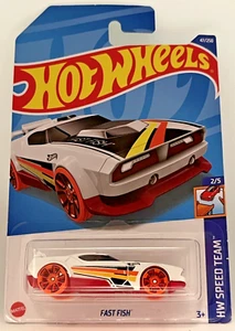 Hot Wheels Fast Fish HW Speed Team 2/5 47/250 HCX67-M7C5 - Imagen 1 de 5