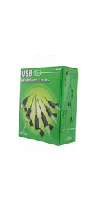 Kurt Adler USB Power Extension Cord, Black - Picture 1 of 4