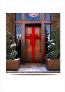 30 Red Car Door Ribbons - Picture 1 of 3
