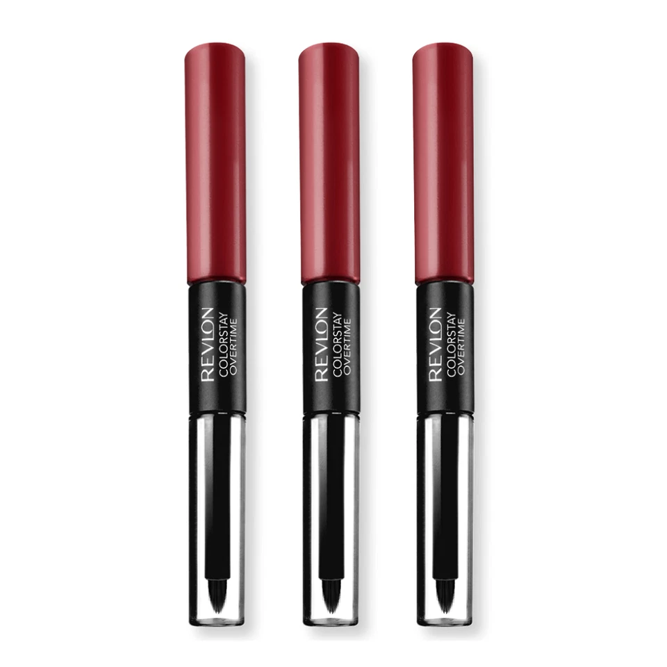 Revlon Colorstay Overtime Dual Ended Lipcolor - 140 Ultimate Wine x3 - Imagen 1 de 1