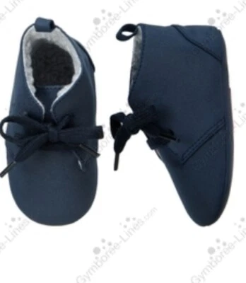 NUEVO CON ETIQUETAS Gymboree Clásico Vacaciones Trenes Bebé Bot Cuna ZAPATOS Talla 01 Foto 1 de 3