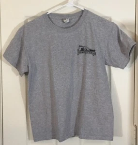 Gildan Short Sleeve Gray T-shirt Thomas Creek Gin Watkinsville, Georgia Youth M - Picture 1 of 7