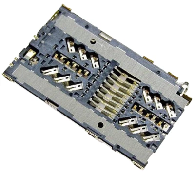 SAMSUNG LETTORE INTERNO SCHEDA SIM EDGE 3709-001892 PER GALAXY S7 EDGE SM-G935F - Immagine 1 di 4