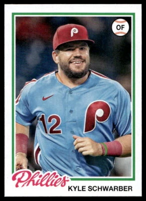 2022 Topps Archives    Kyle Schwarber 141   Phillies - Image 1 of 2