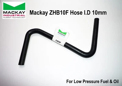Mackay Universal Z hose bends ZHB10F "For Low Pressure Fuel & Oil" 10mm I.D - image 1 of 3