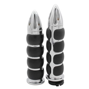 1" Handlebars Hand Grips For Yamaha Dragstar V-star DS 400 650 950 1100 Classic - Foto 1 di 5