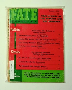 Fate Magazine January 1961 Oregon Vortex - Picture 1 of 2