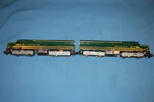 American Flyer #474/475 Rocket PA Alco Diesel Locomotives in Chrome. Runs well - Picture 1 of 16