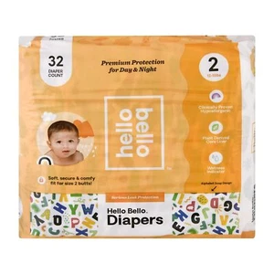 Hello Bello Premium Baby Diapers Size 2, 32 Count of, Extra-Absorbent, and - Bild 1 von 1