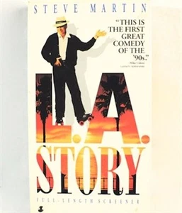L.A. Story VHS Movie Steve Martin Promo Screener Copy - Bild 1 von 1