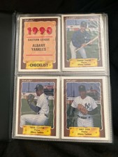 1990 Eastern League Albany Yankees ProCards Set—Bernie Williams/Pat Kelly