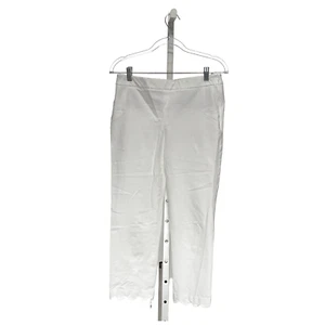 Talbots White Capri Pants, Women's Size 4 - Picture 1 of 3