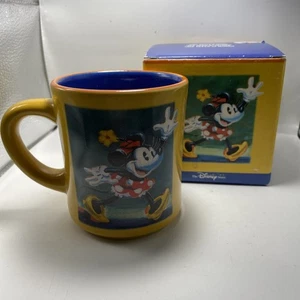 Disney Minnie Mouse Kaffee Tee Becher Gold Blau Neu im Karton Disney Store - Bild 1 von 17